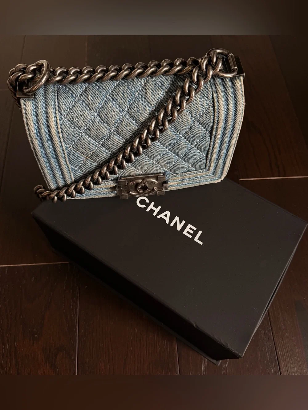 CHANEL classic boy